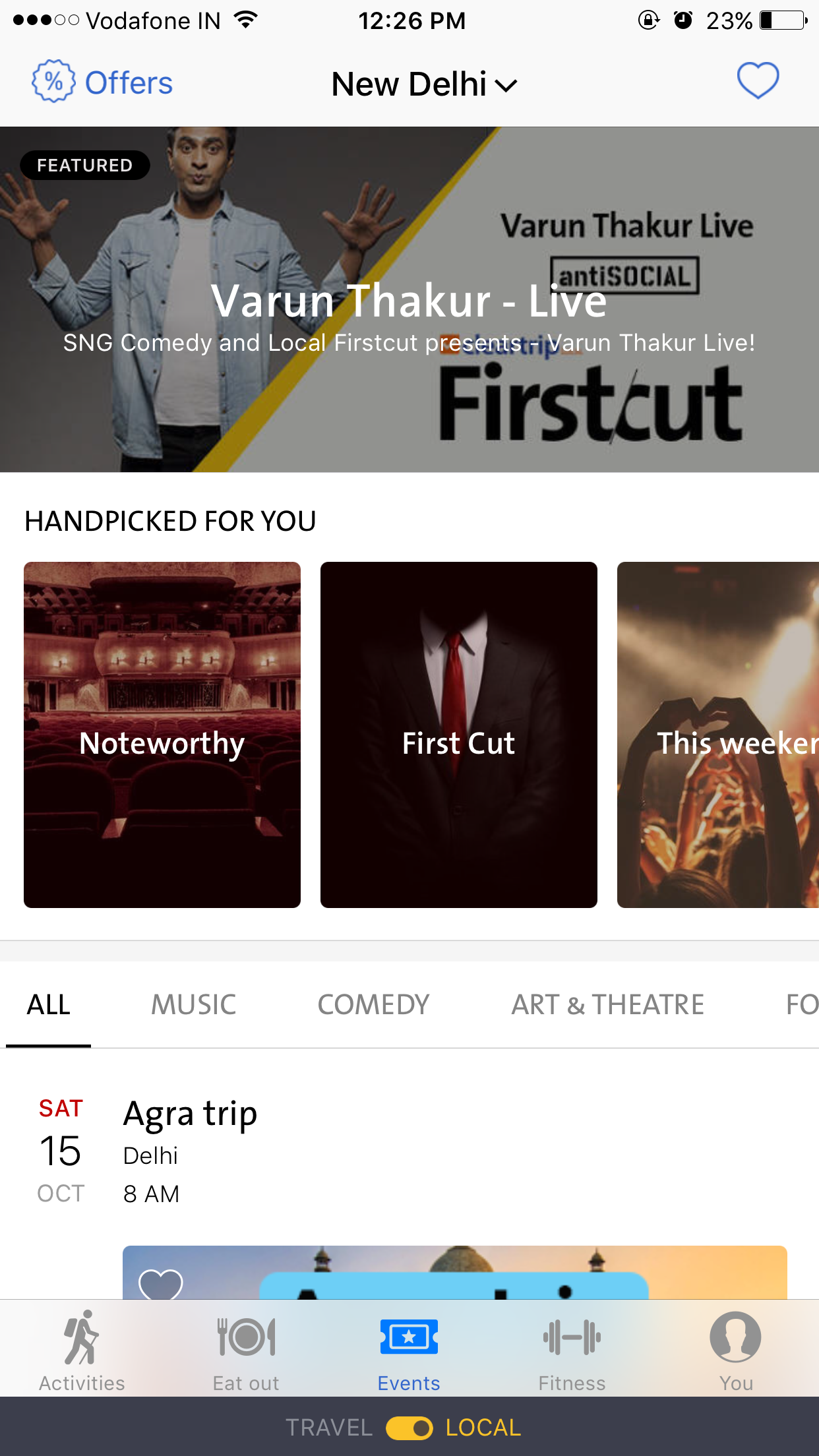 Cleartrip First Cut - A series of original events in Comedy, Music, & Storytelling